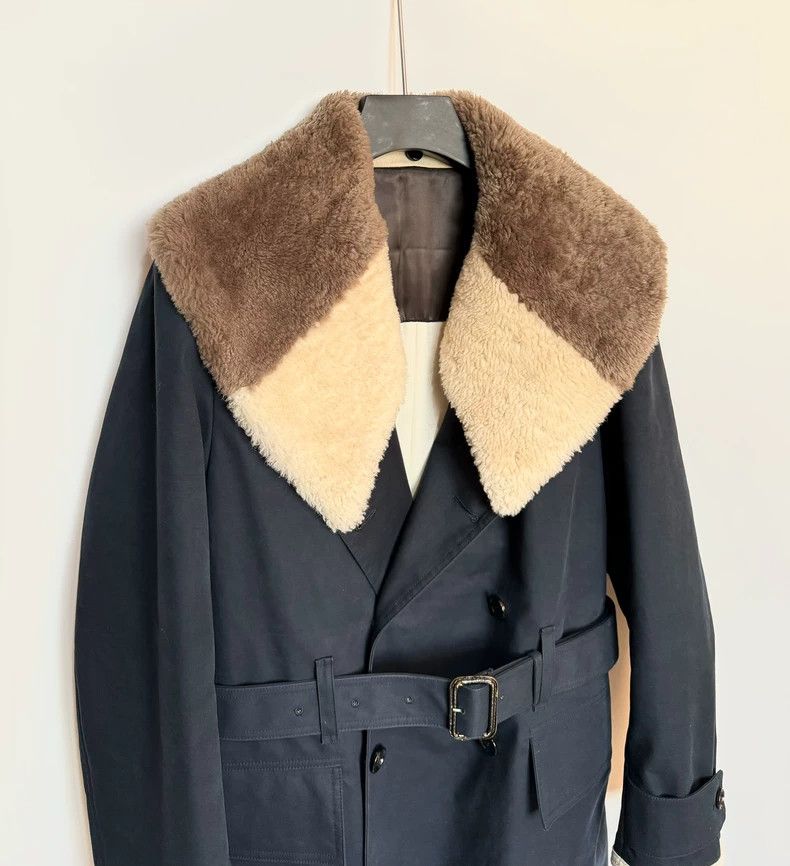 Alexander McQueen Alexander McQueen Double Collar Coat Size US L / EU 52-54 / 3 - 2 Thumbnail