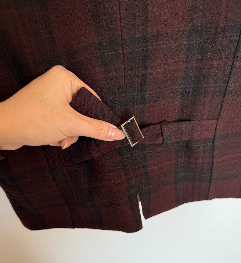 Dolce & Gabbana Dolce&Gabbana Corduroy Checked Vest Size US M / EU 48-50 / 2 - 4 Thumbnail
