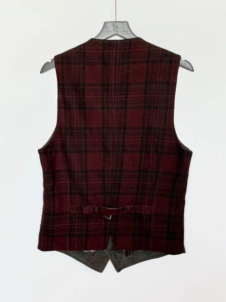 Dolce & Gabbana Dolce&Gabbana Corduroy Checked Vest Size US M / EU 48-50 / 2 - 2 Thumbnail