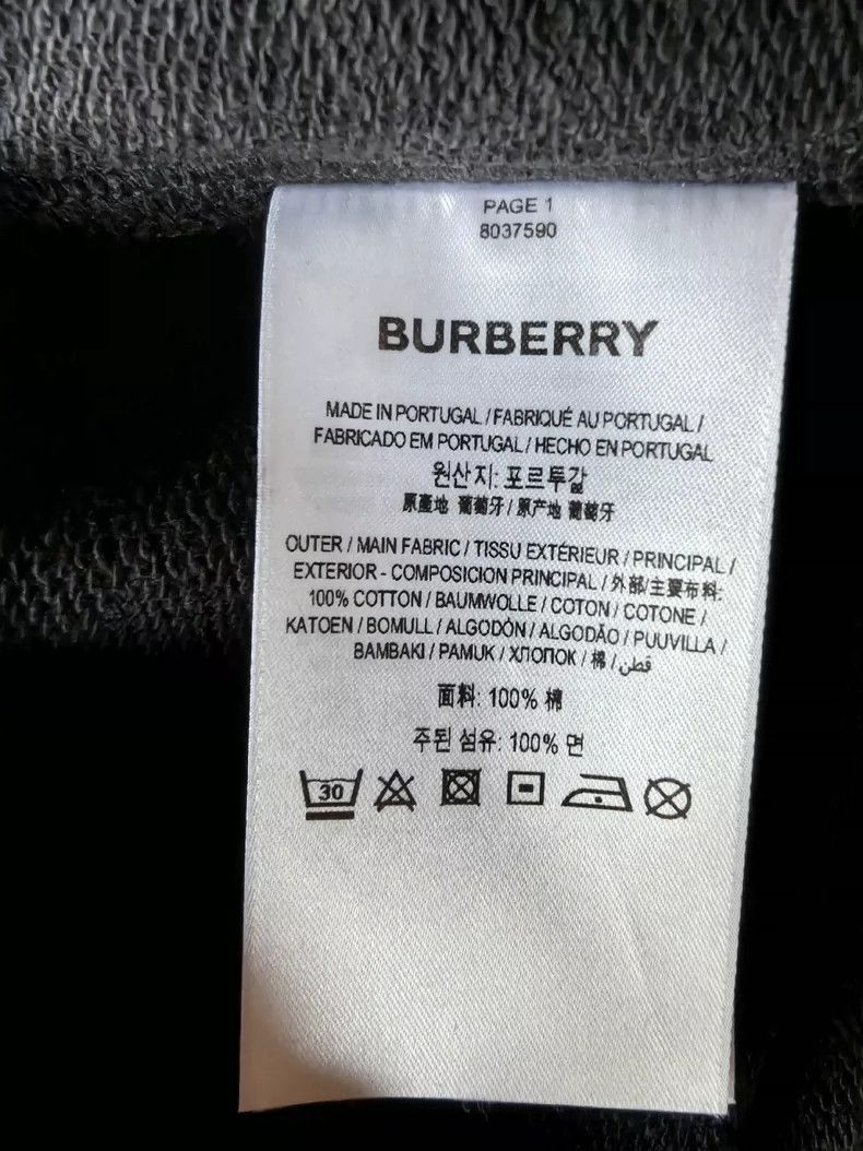 Burberry Burberry Black Sweatpants Size S Size US 30 / EU 46 - 6 Thumbnail