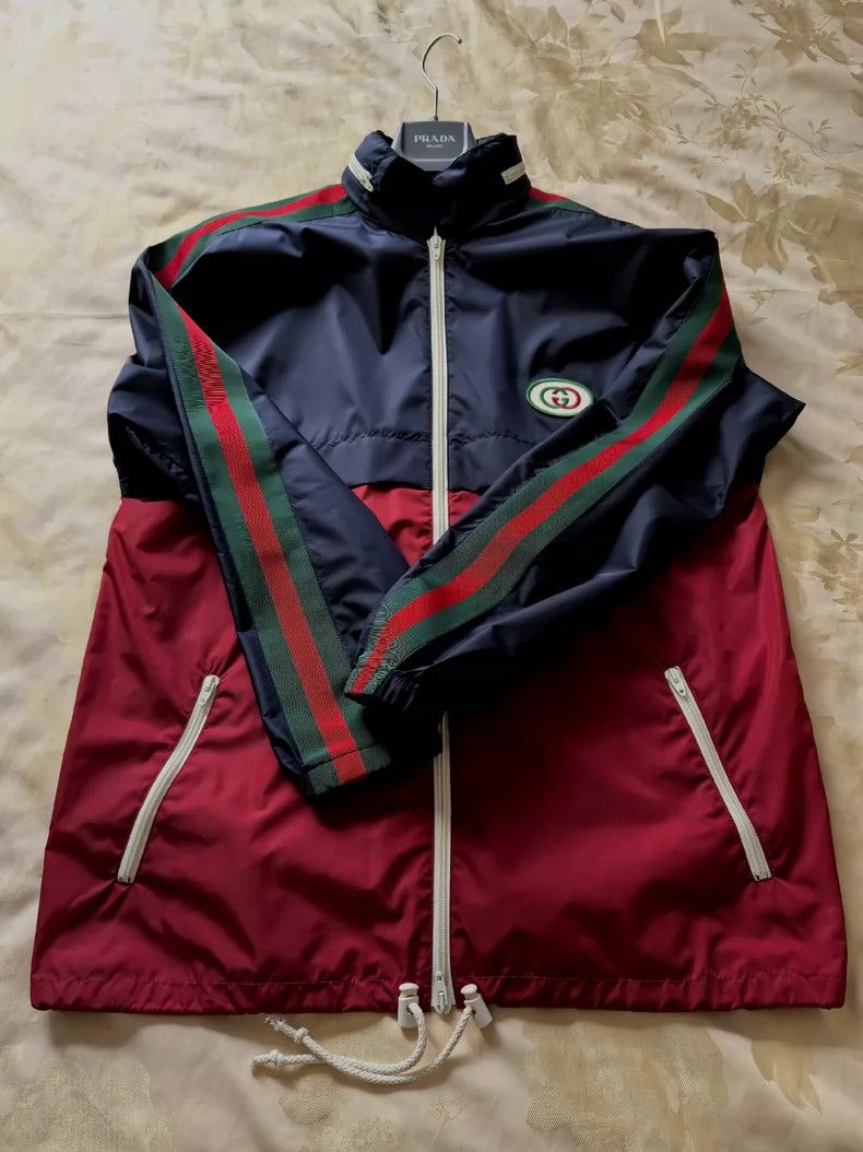 Gucci Gucci Lightweight Jacket with Hidden Hood Size US L / EU 52-54 / 3 - 3 Thumbnail
