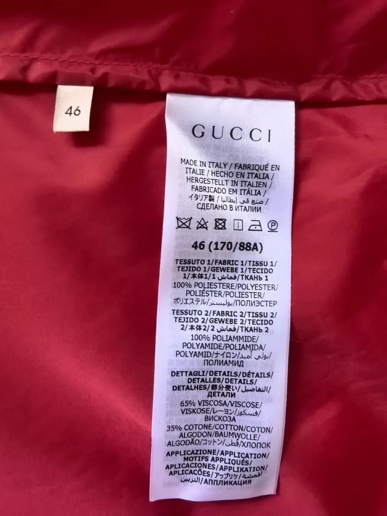 Gucci Gucci Lightweight Jacket with Hidden Hood Size US L / EU 52-54 / 3 - 6 Thumbnail