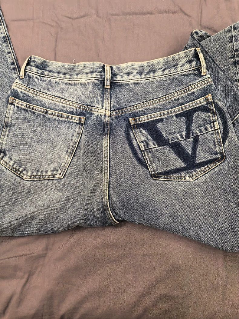 Valentino VALENTINO Jeans Size 32 Waist 84CM Size US 32 / EU 48 - 4 Thumbnail