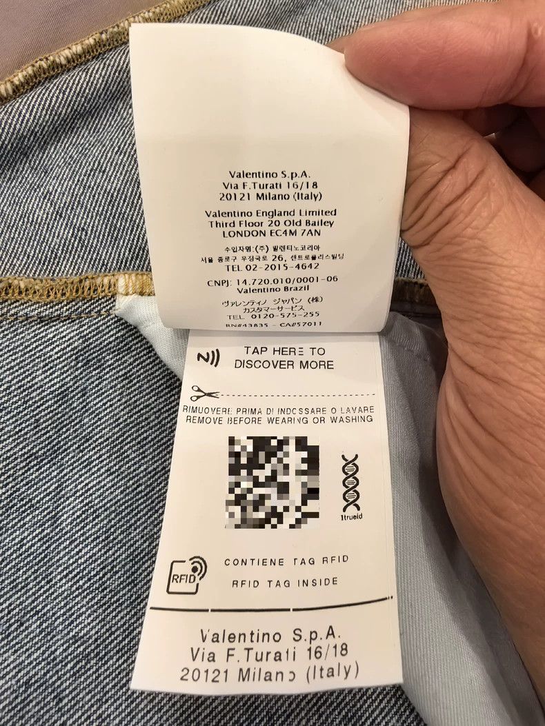 Valentino VALENTINO Jeans Size 32 Waist 84CM Size US 32 / EU 48 - 9 Thumbnail