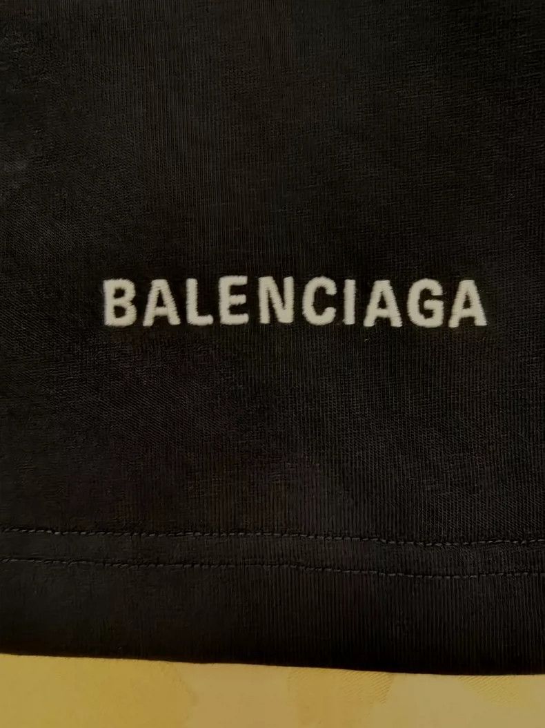 Balenciaga Balenciaga Black T-Shirt with Gay Print Size US XXS / EU 40 - 4 Thumbnail