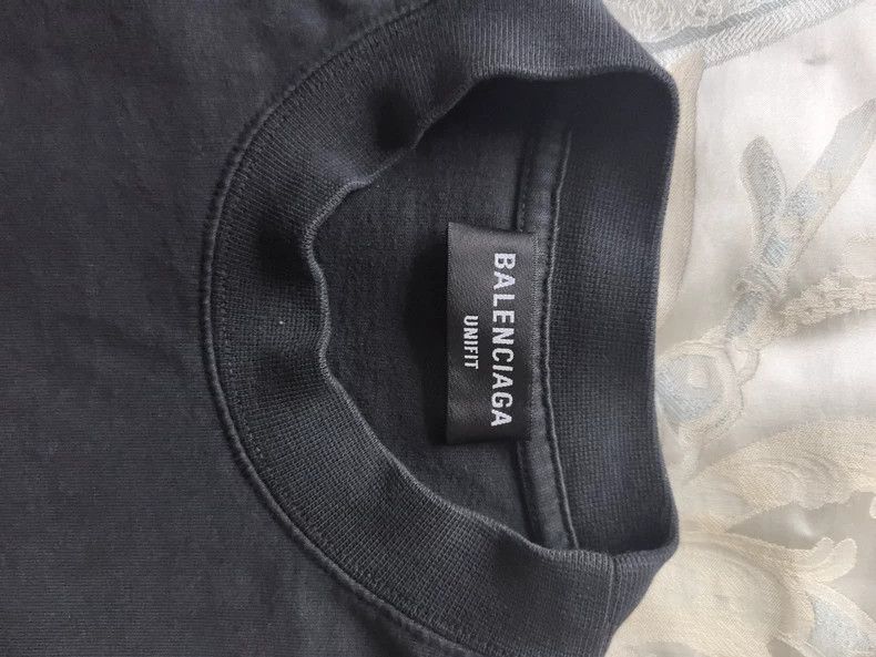 Balenciaga Balenciaga T-shirt in Black and Gray Color Size US L / EU 52-54 / 3 - 5 Thumbnail
