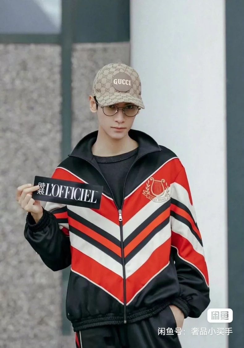 Gucci Gucci Red and Black Jacket with Embroidery Size US M / EU 48-50 / 2 - 2 Thumbnail