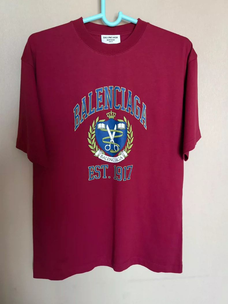 Balenciaga BALENCIAGA Unisex T-Shirt Size S Size US S / EU 44-46 / 1 - 2 Thumbnail