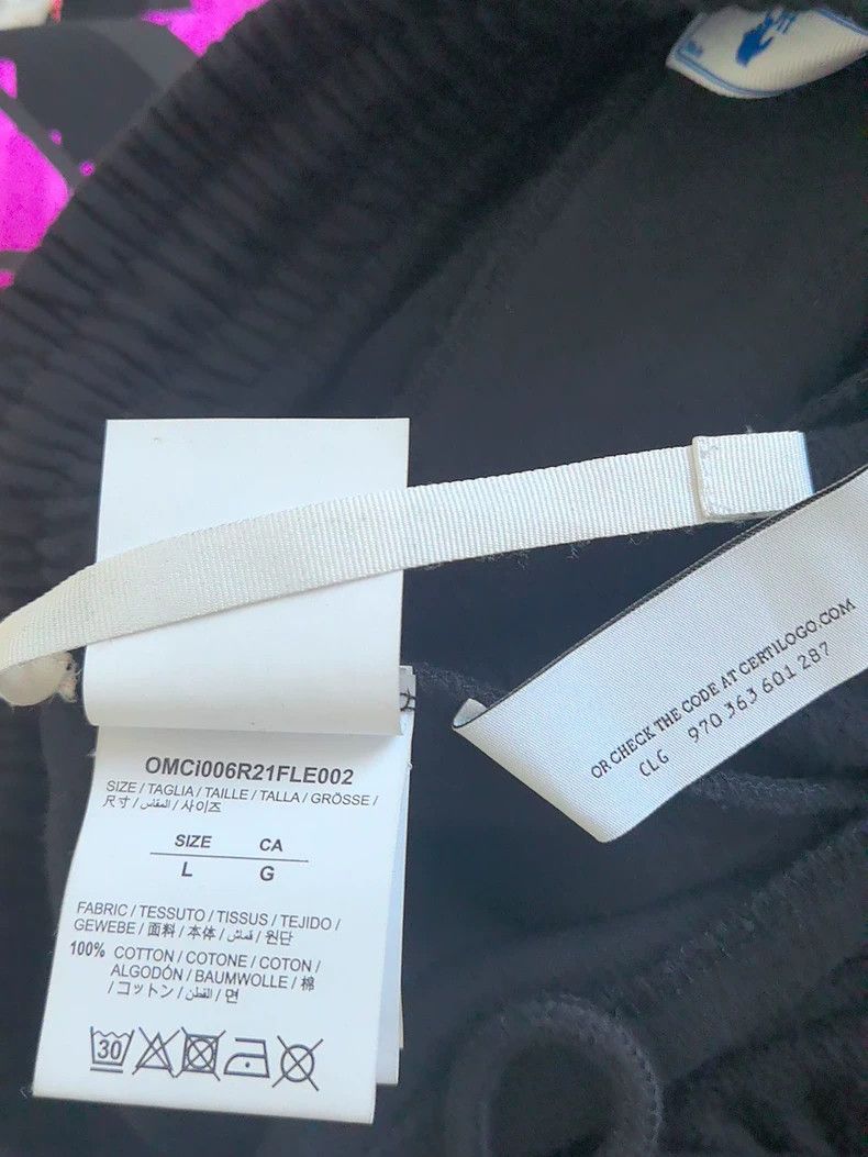 Off-White OffWhite Black Shorts with Drawstring Size US 34 / EU 50 - 8 Thumbnail