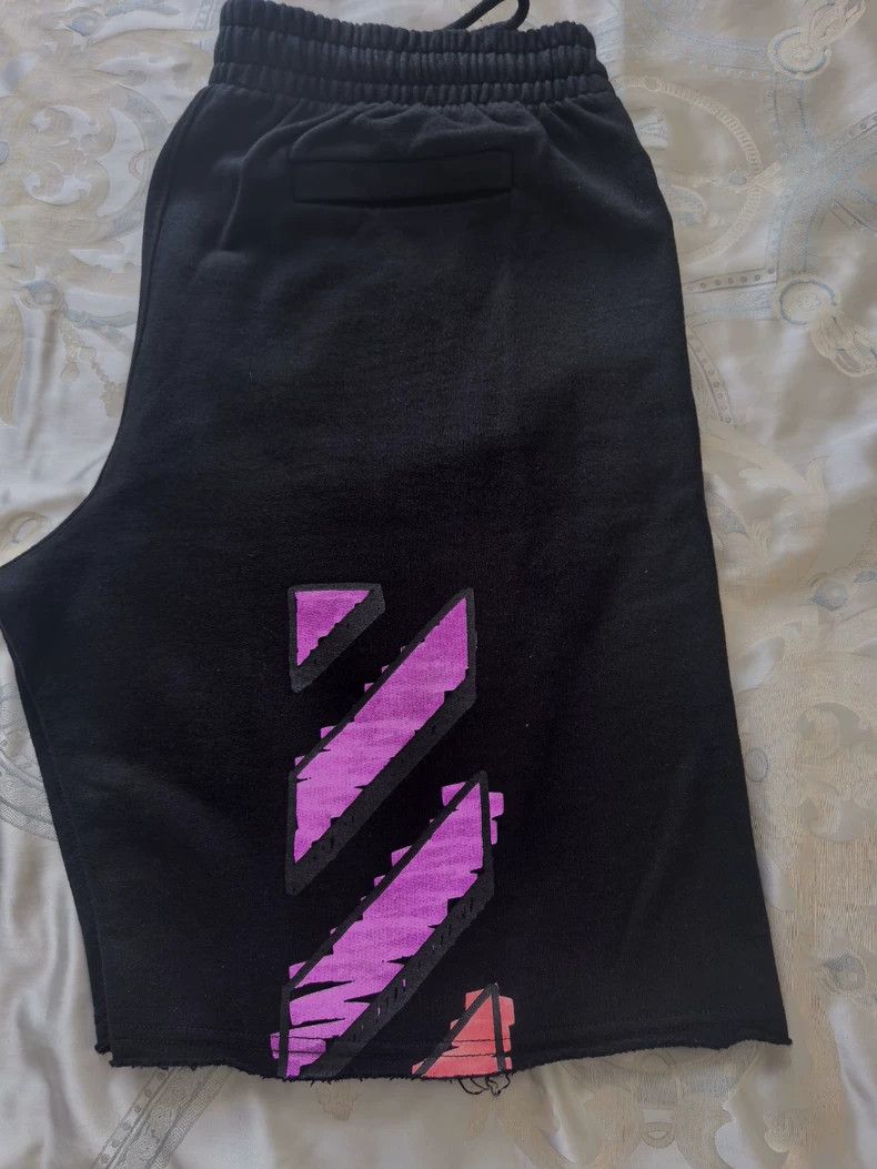 Off-White OffWhite Black Shorts with Drawstring Size US 34 / EU 50 - 4 Thumbnail