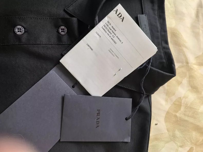 Prada PRADA Black Polo Shirt Size XXL with Tags Size US XXL / EU 58 / 5 - 5 Thumbnail