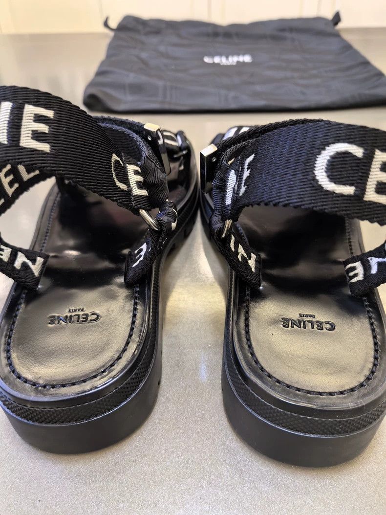 Celine CELINE Men's Sandals Size 41 with Dust Bag Size US 11 / EU 44 - 7 Thumbnail