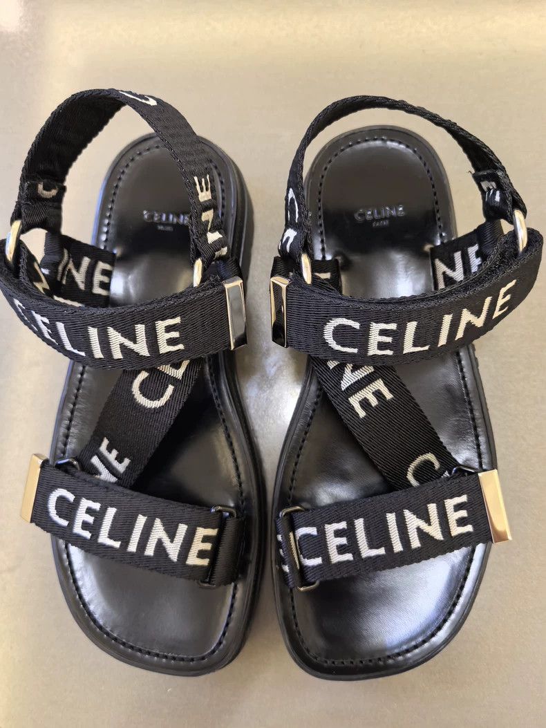 Celine CELINE Men's Sandals Size 41 with Dust Bag Size US 11 / EU 44 - 6 Thumbnail