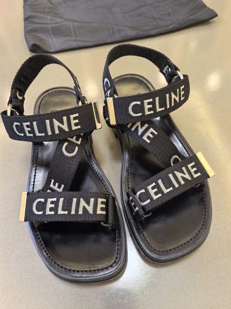 Celine CELINE Men's Sandals Size 41 with Dust Bag Size US 11 / EU 44 - 5 Thumbnail