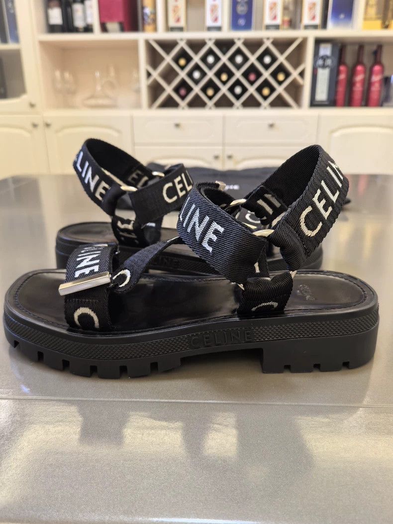 Celine CELINE Men's Sandals Size 41 with Dust Bag Size US 11 / EU 44 - 3 Thumbnail