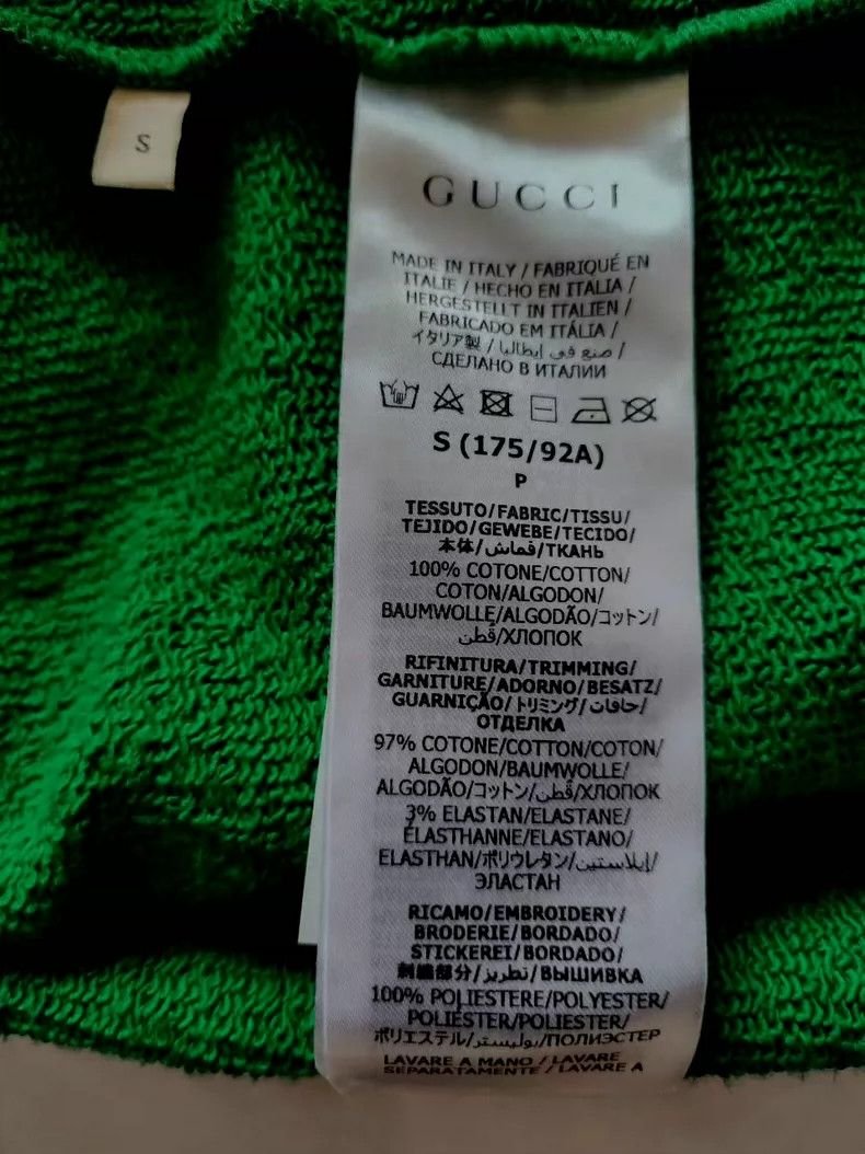 Gucci Gucci Short Sleeve Polo Shirt with Apple Design Size US S / EU 44-46 / 1 - 8 Thumbnail