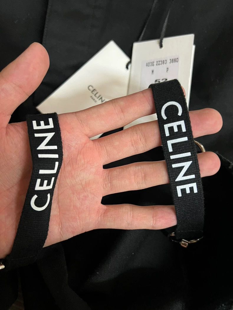 Celine Celine Black Strap Cargo Shorts Size 52 Size US 9 / EU 42 - 4 Thumbnail