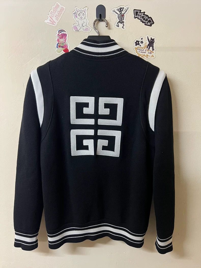 Givenchy Givenchy Logo Wool Baseball Jacket XL Size Size US XL / EU 56 / 4 - 2 Thumbnail