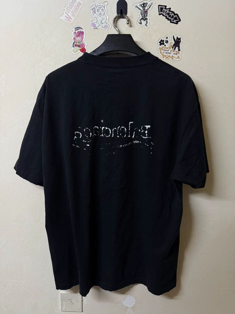 Balenciaga Balenciaga Fuzzy Cola Short Sleeve T-Shirt Size US M / EU 48-50 / 2 - 2 Thumbnail