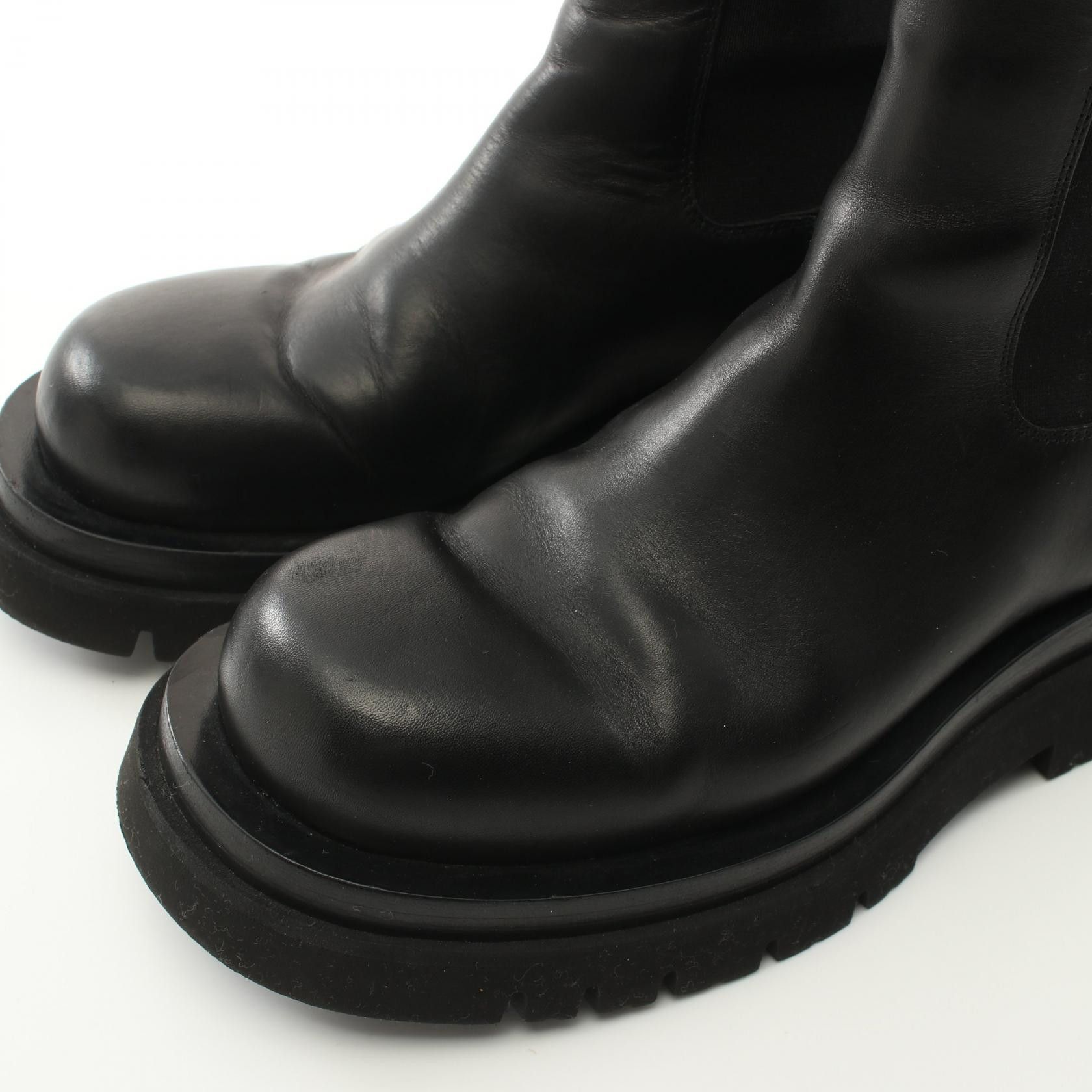 Bottega Veneta Bottega Veneta Bottega Veneta Lug Boots Leather Boots Leather Shoes 592045 Size ONE SIZE - 9 Thumbnail