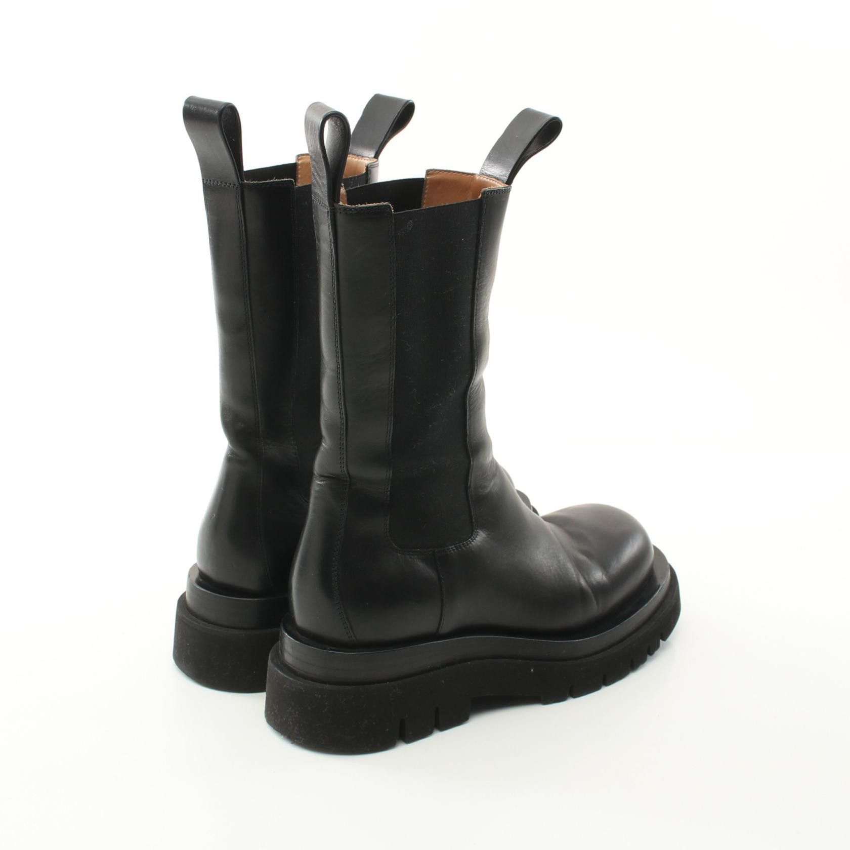 Bottega Veneta Bottega Veneta Bottega Veneta Lug Boots Leather Boots Leather Shoes 592045 Size ONE SIZE - 2 Thumbnail