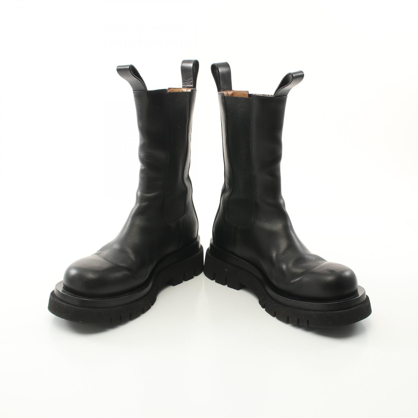 Bottega Veneta Bottega Veneta Bottega Veneta Lug Boots Leather Boots Leather Shoes 592045 Size ONE SIZE - 3 Thumbnail