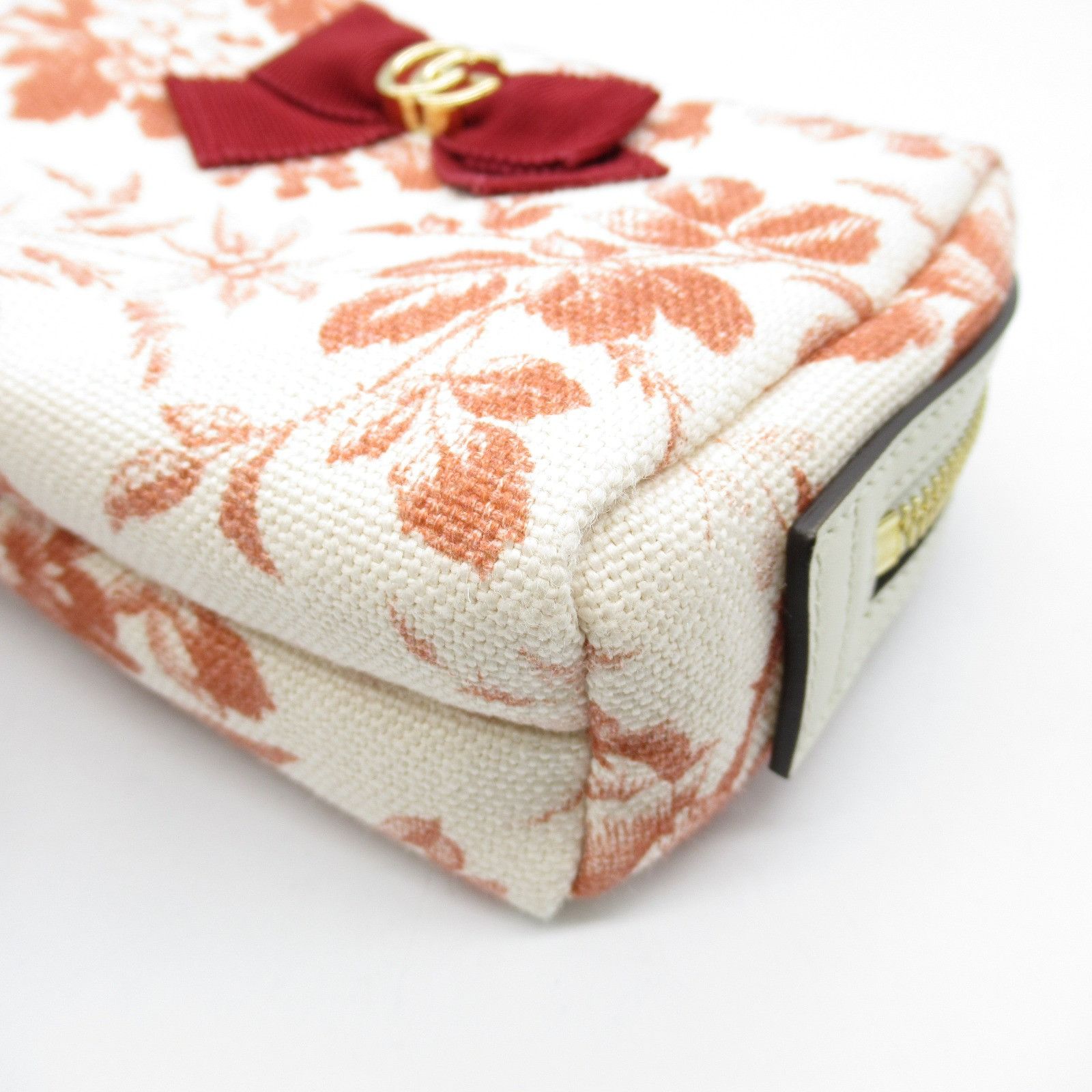 Gucci Gucci Gucci GG Marmont Canvas Pouch Canvas Other 442690 Size ONE SIZE - 9 Thumbnail
