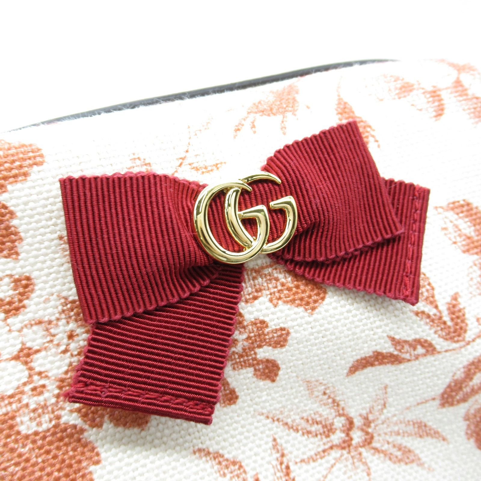 Gucci Gucci Gucci GG Marmont Canvas Pouch Canvas Other 442690 Size ONE SIZE - 7 Thumbnail