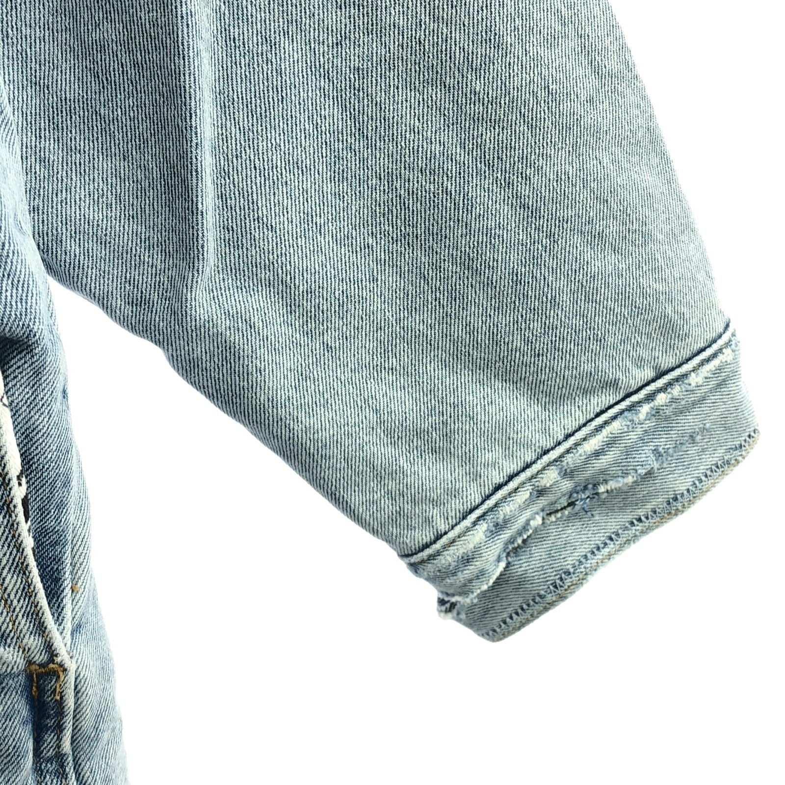 Other Other ERL Levi's Collaboration Cotton Denim Coat Cotton Outerwear Size ONE SIZE - 4 Thumbnail