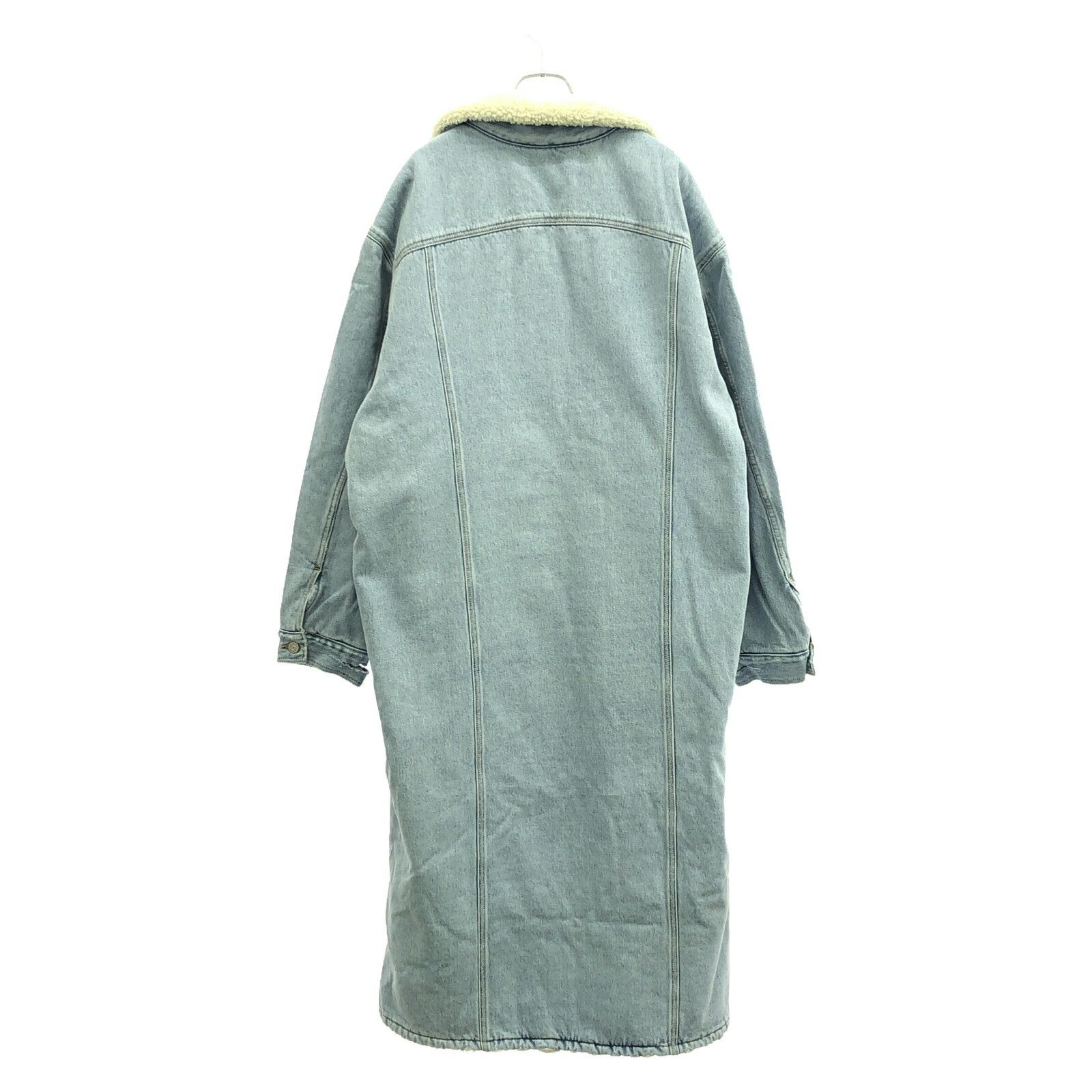 Other Other ERL Levi's Collaboration Cotton Denim Coat Cotton Outerwear Size ONE SIZE - 2 Thumbnail