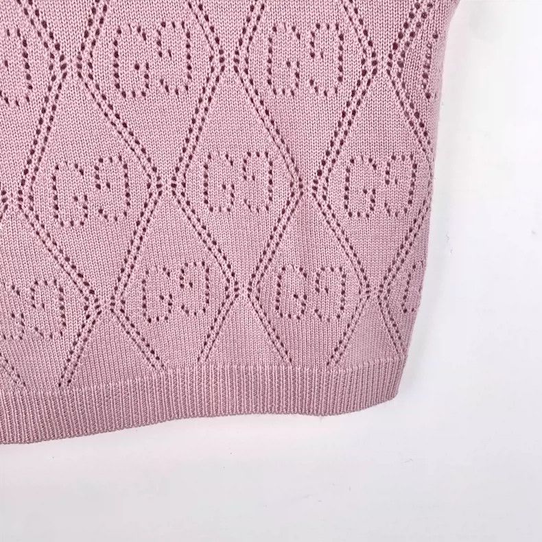 Gucci Gucci Pink Sleeveless Knit Vest Size S Size US S / EU 44-46 / 1 - 4 Thumbnail