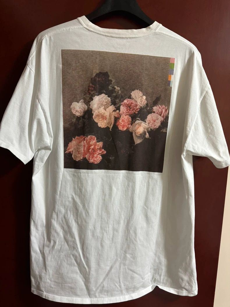 Raf Simons Raf Simons Joy Division Floral Short Sleeve Tee