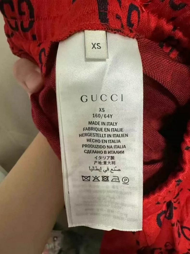 Gucci Gucci Red GG Logo Skirt Pants Size US 26 / EU 42 - 4 Thumbnail