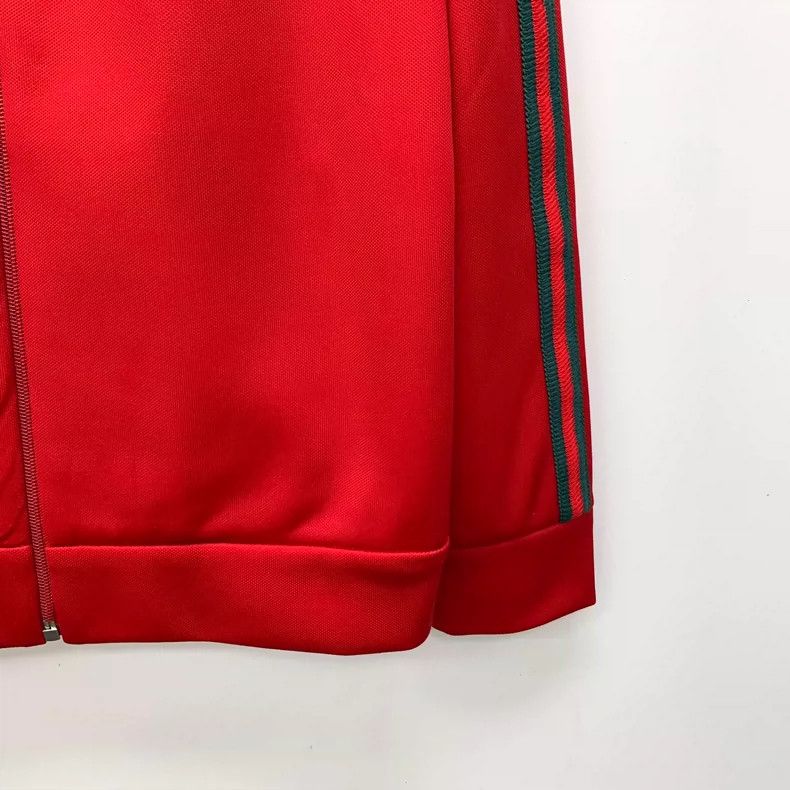 Gucci Gucci Red Cherry Embroidered Zip Jacket Size US S / EU 44-46 / 1 - 4 Thumbnail