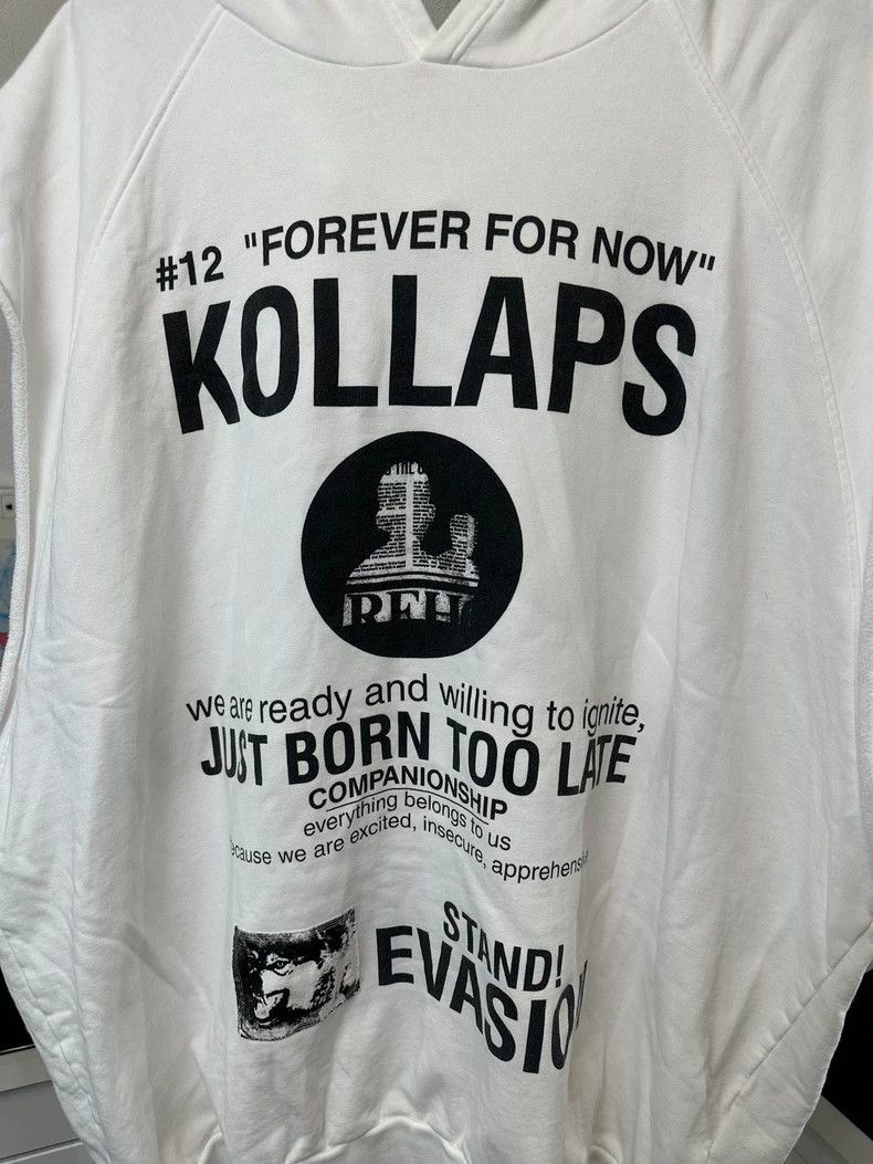Raf Simons Forever For Now KOLLAPS Sleeveless Hoodie Size US L / EU 52-54 / 3 - 2 Thumbnail
