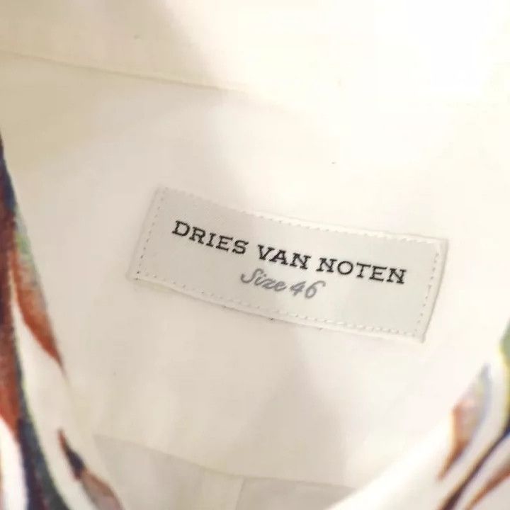 Dries Van Noten Dries Van Noten Printed Long Sleeve Shirt Size US M / EU 48-50 / 2 - 4 Thumbnail