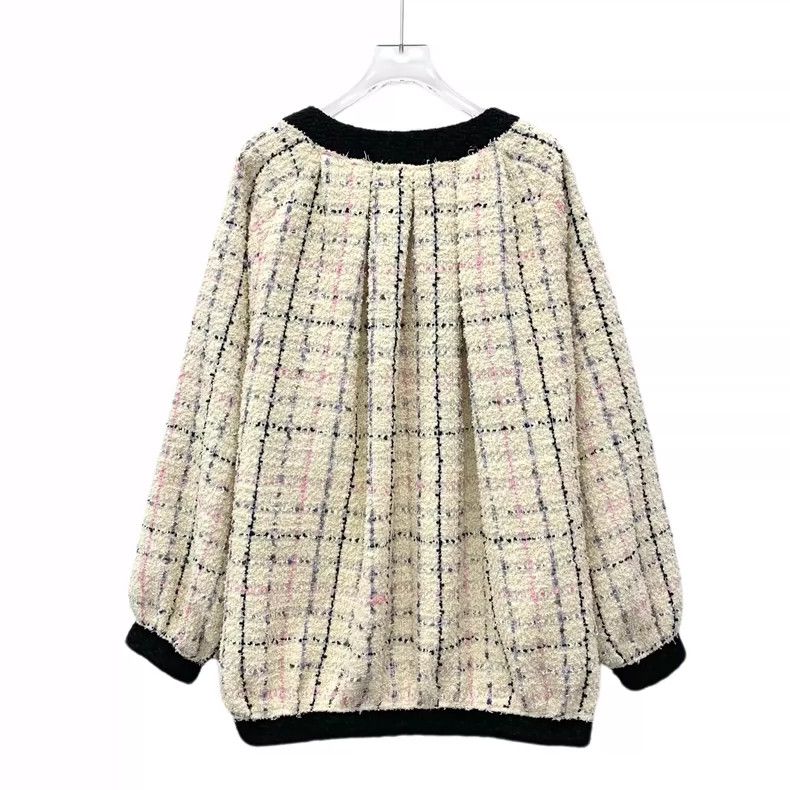Gucci Gucci Beige Checkered Long Sleeve Woven Jacket Size US L / EU 52-54 / 3 - 2 Thumbnail