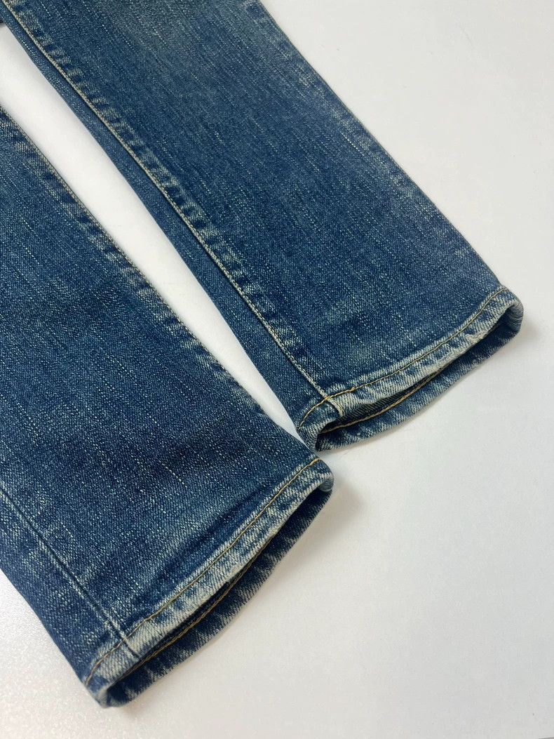 Saint Laurent Paris Saint Laurent Deep Blue Distressed Denim Pants Size US 28 / EU 44 - 4 Thumbnail