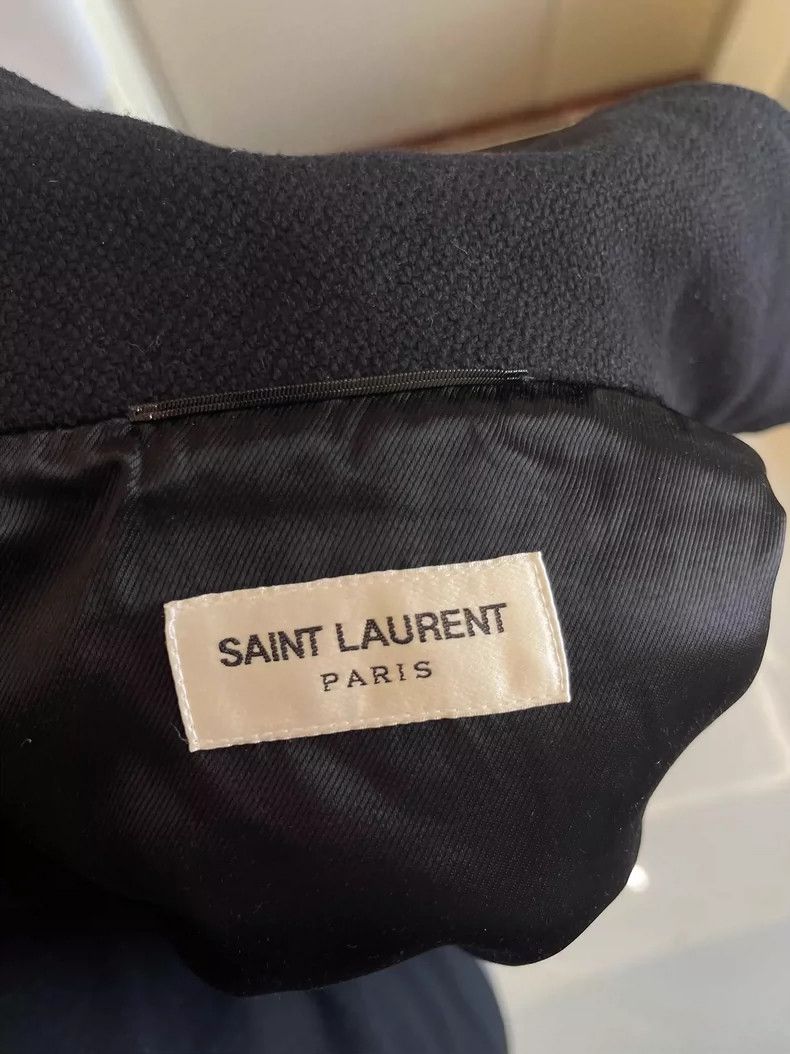 Saint Laurent Paris New Saint Laurent Black Zebra Print Jacket Size US L / EU 52-54 / 3 - 5 Thumbnail