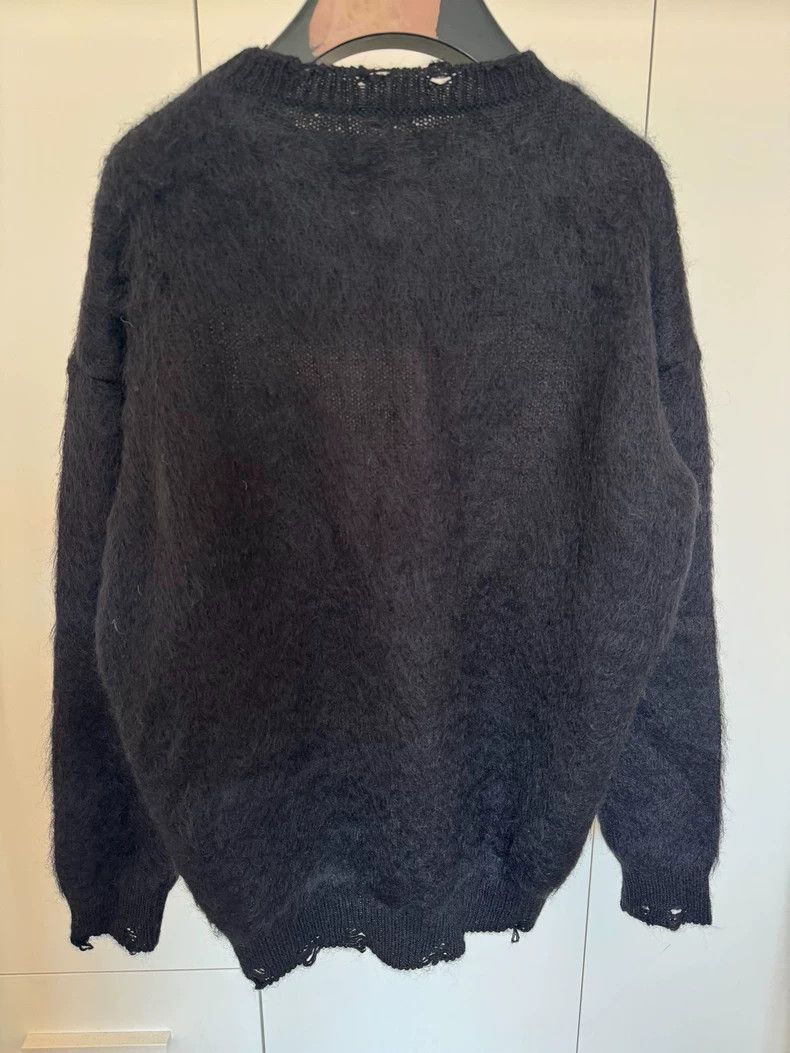 Saint Laurent Paris SAINT LAURENT Black Sweater with Bunny Logo Size US S / EU 44-46 / 1 - 4 Thumbnail