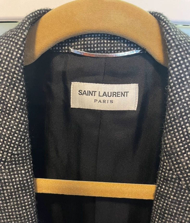 Yves Saint Laurent YSL Wool Suit Blazer Size 44 Size US M / EU 48-50 / 2 - 2 Thumbnail