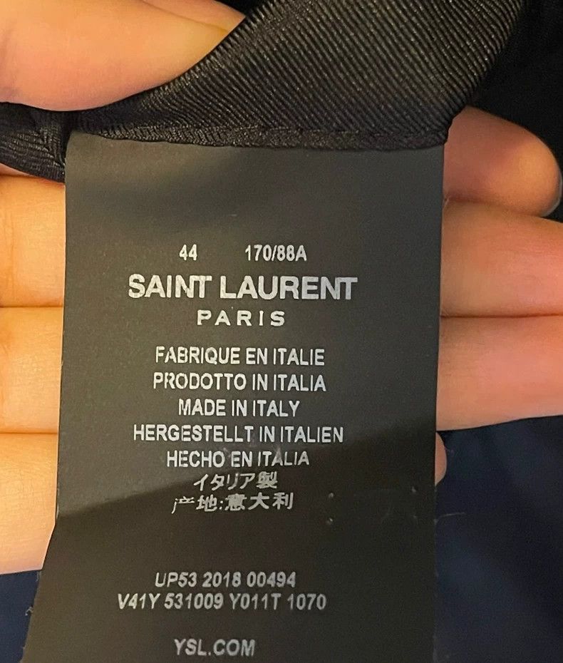 Yves Saint Laurent YSL Wool Suit Blazer Size 44 Size US M / EU 48-50 / 2 - 3 Thumbnail