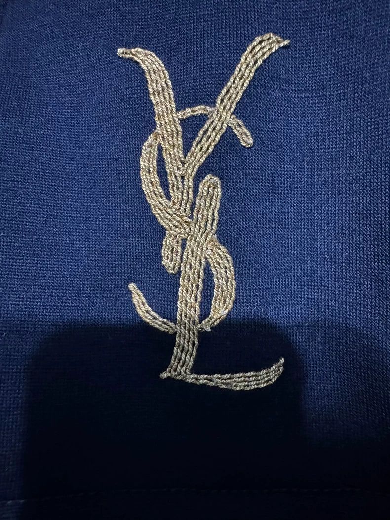Saint Laurent Paris Saint Laurent YSL Logo Shirt Jacket New Size US M / EU 48-50 / 2 - 2 Thumbnail