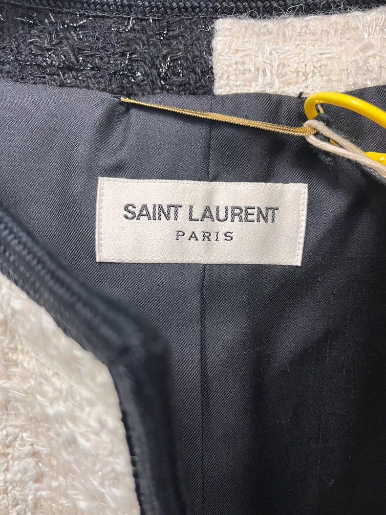 Saint Laurent Paris Saint Laurent Black and White Jacket Size US S / EU 44-46 / 1 - 2 Thumbnail