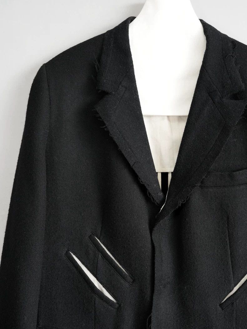 Yohji Yamamoto Yohji Yamamoto Black Outerwear Coat Size US S / EU 44-46 / 1 - 3 Thumbnail