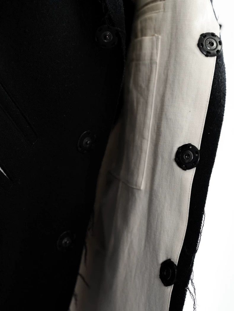 Yohji Yamamoto Yohji Yamamoto Black Outerwear Coat Size US S / EU 44-46 / 1 - 6 Thumbnail