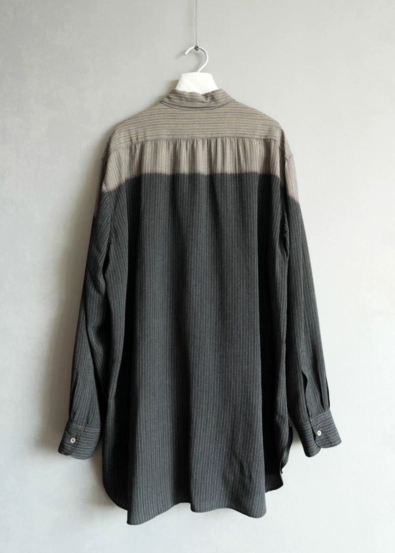 Yohji Yamamoto Yohji Yamamoto Striped Fade Long Sleeve Shirt Size US M / EU 48-50 / 2 - 3 Thumbnail