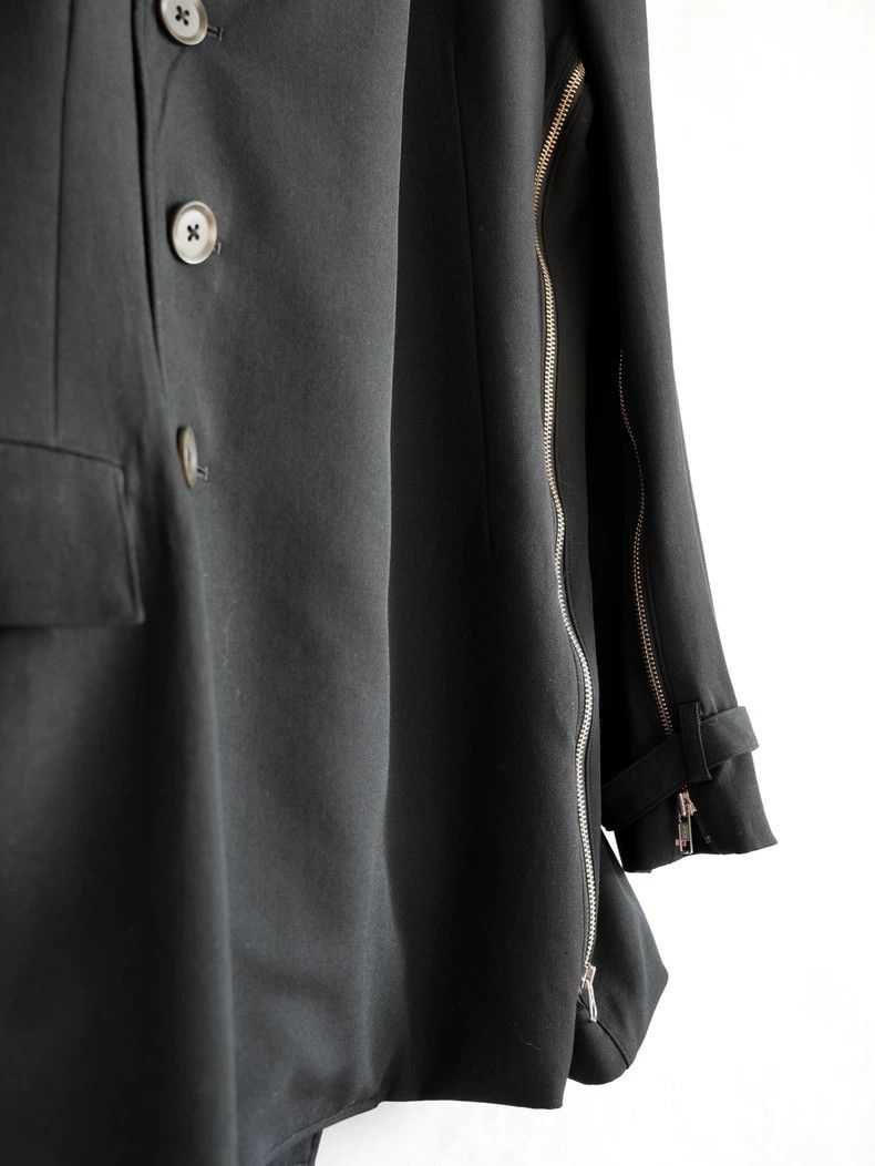 Yohji Yamamoto Yohji Yamamoto Deconstructed Zip Jacket Size US M / EU 48-50 / 2 - 3 Thumbnail