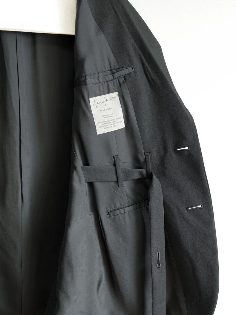 Yohji Yamamoto Yohji Yamamoto Black Jacket with Ties Size US S / EU 44-46 / 1 - 6 Thumbnail