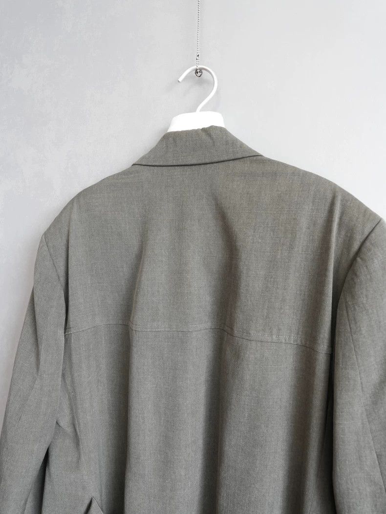 Yohji Yamamoto Double Breasted Jacket in Cement Gray Size US M / EU 48-50 / 2 - 7 Thumbnail